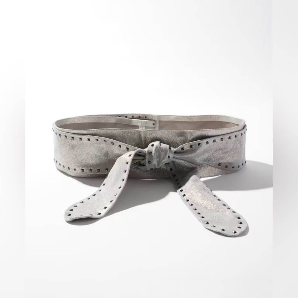 WHBM soft studded obi belt